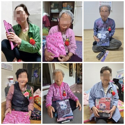 2025년 방문요양서비스 어버이날 선물 지원 프로그램 이미지